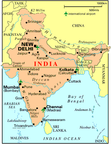 Hd India Map Download