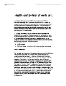 Health And Safety At Work Act 1974 Ict