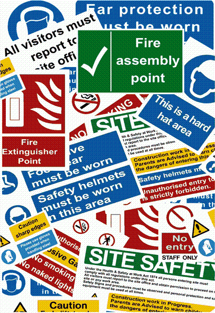 Health And Safety Signs