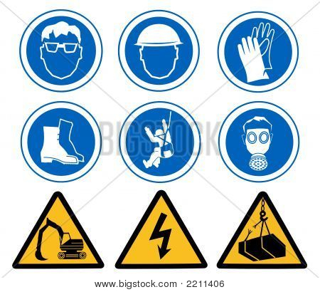 Health And Safety Signs And Symbols