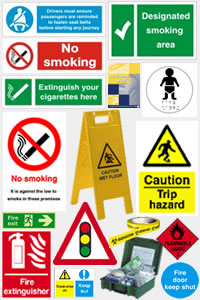 Health And Safety Signs At Work