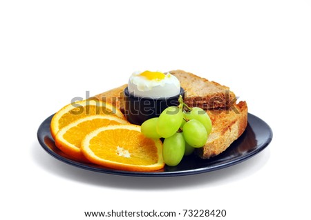 Healthy Breakfast Eggs And Toast