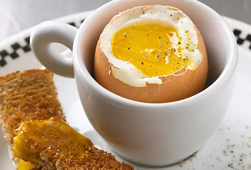 Healthy Breakfast Eggs And Toast