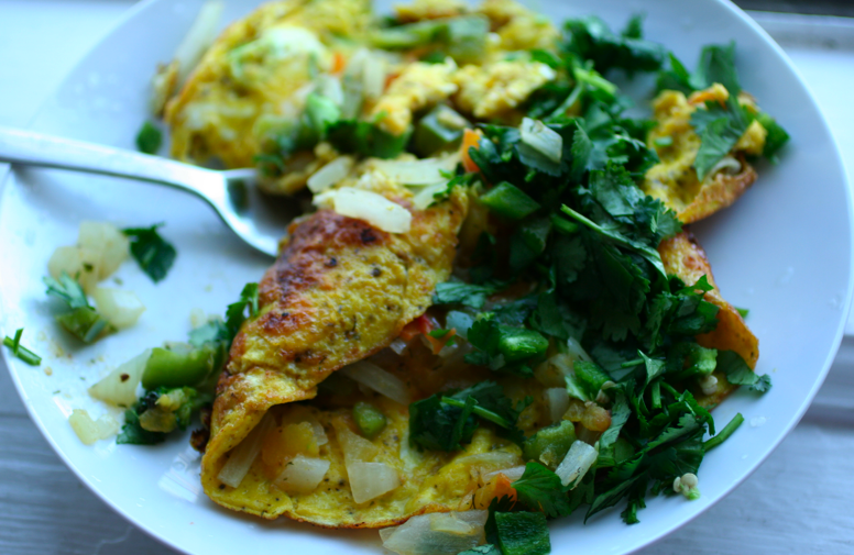 Healthy Breakfast Eggs Spinach