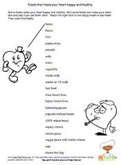 Healthy Eating For Kids Worksheets