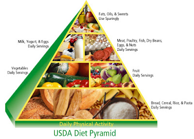 Healthy Eating Pyramid Blank