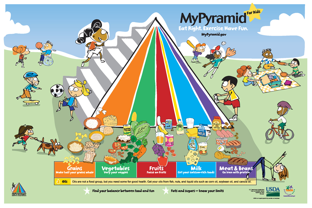 Healthy Eating Pyramid For Teenagers