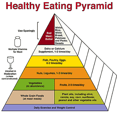 Healthy Living Pyramid