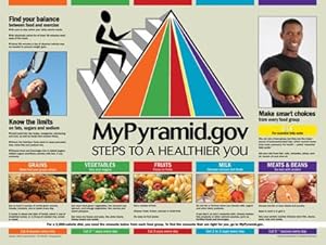 Healthy Living Pyramid Poster