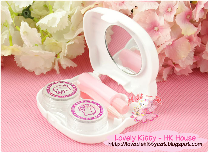 Hello Kitty Contact Lenses Case