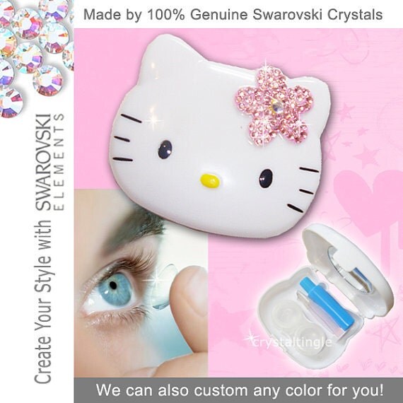 Hello Kitty Contact Lenses Case