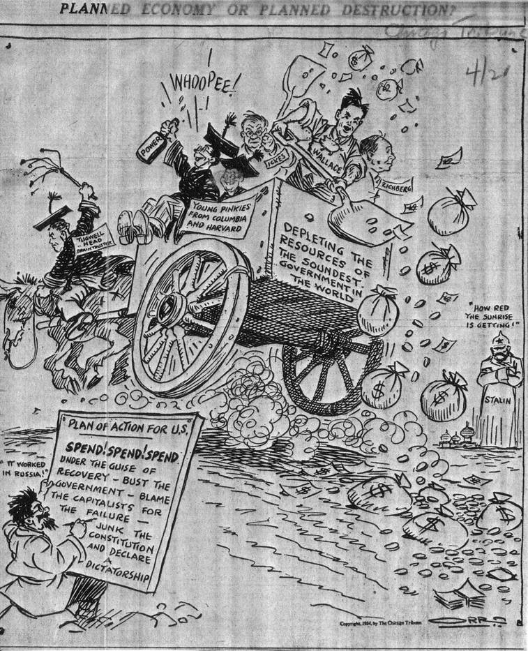 Henry Ford Model T Cartoon