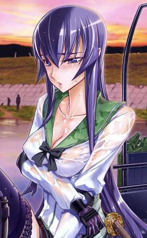 Highschool Of The Dead Saeko