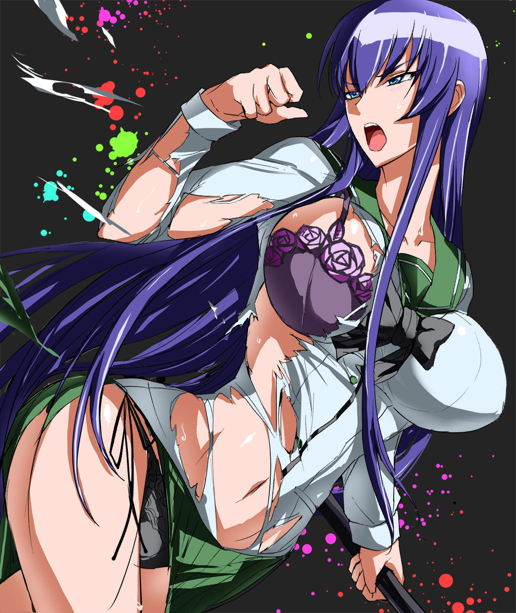 Highschool Of The Dead Saeko Cosplay