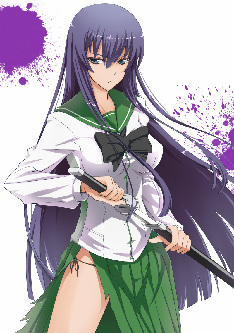 Highschool Of The Dead Saeko Hot