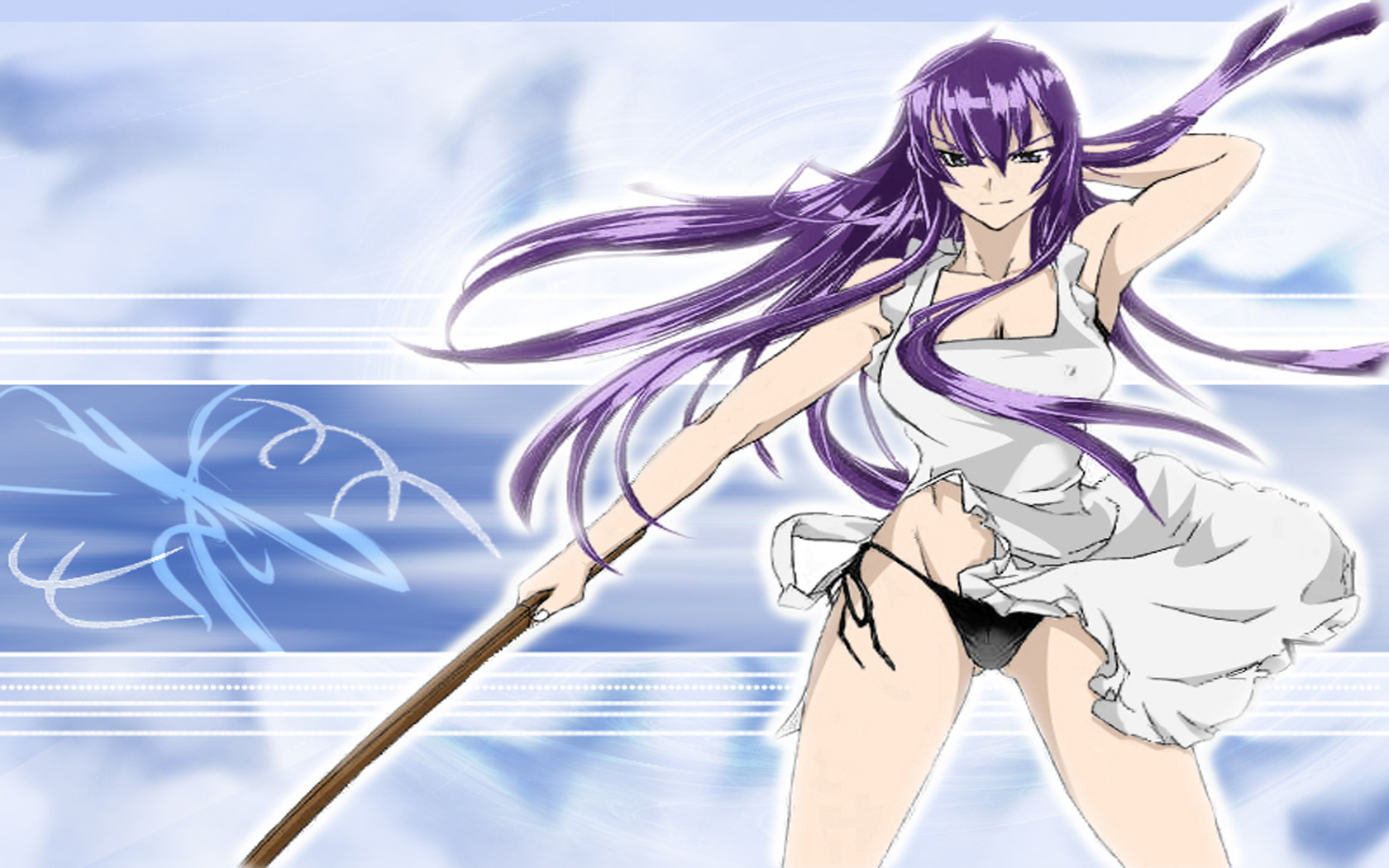 Highschool Of The Dead Wallpaper Saeko