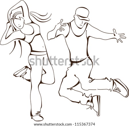 Hip Hop Dance Shoes Clip Art