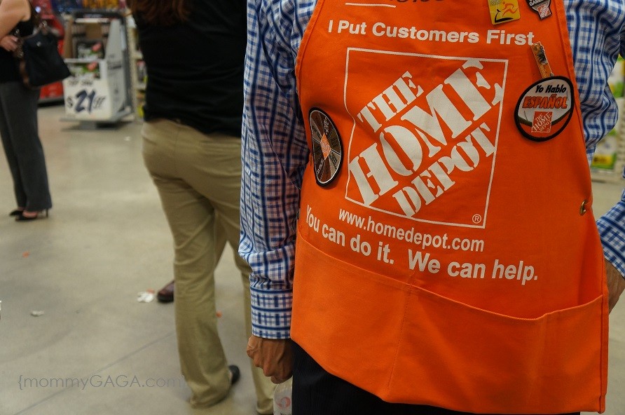 Home Depot Apron Art