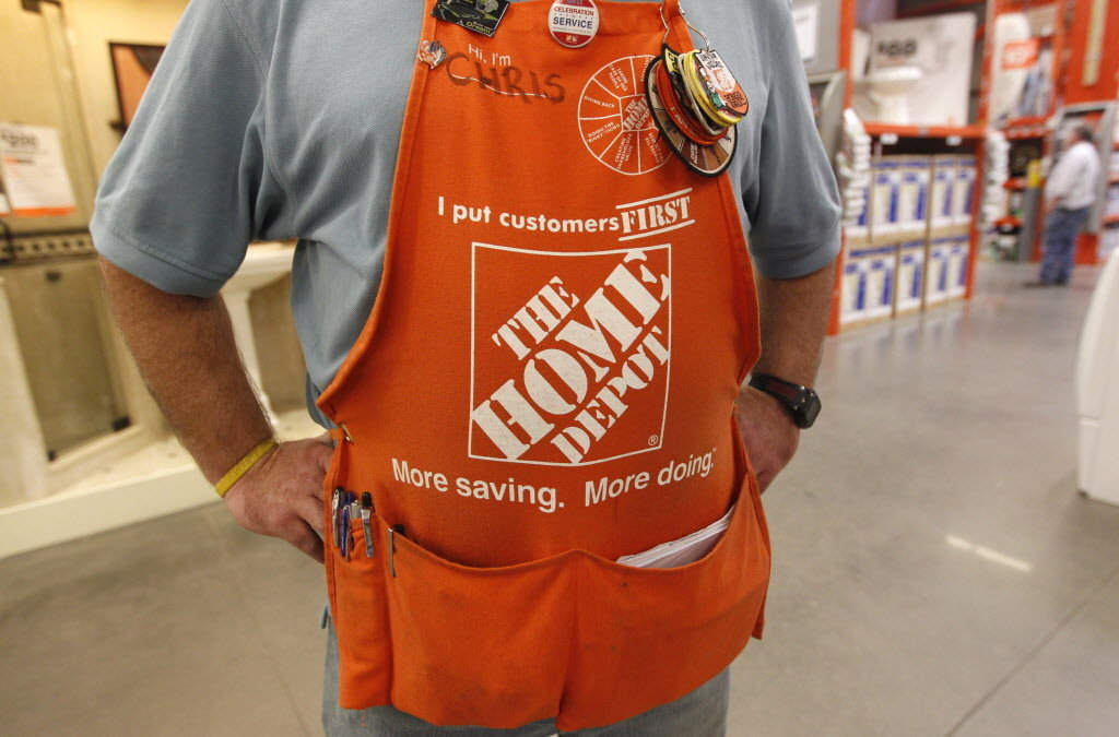 Home Depot Apron Art