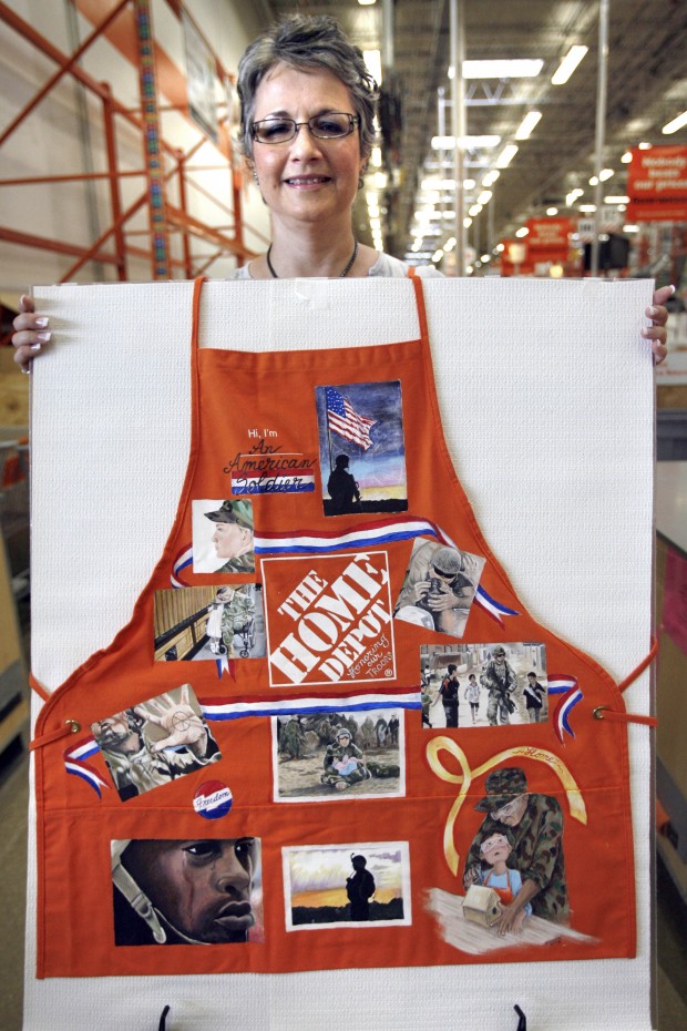 Home Depot Apron Art