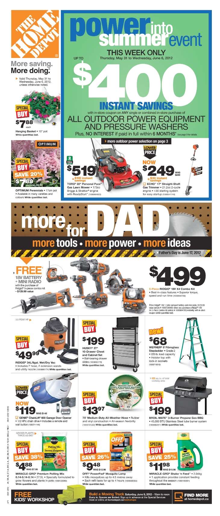 Home Depot Canada Flyer