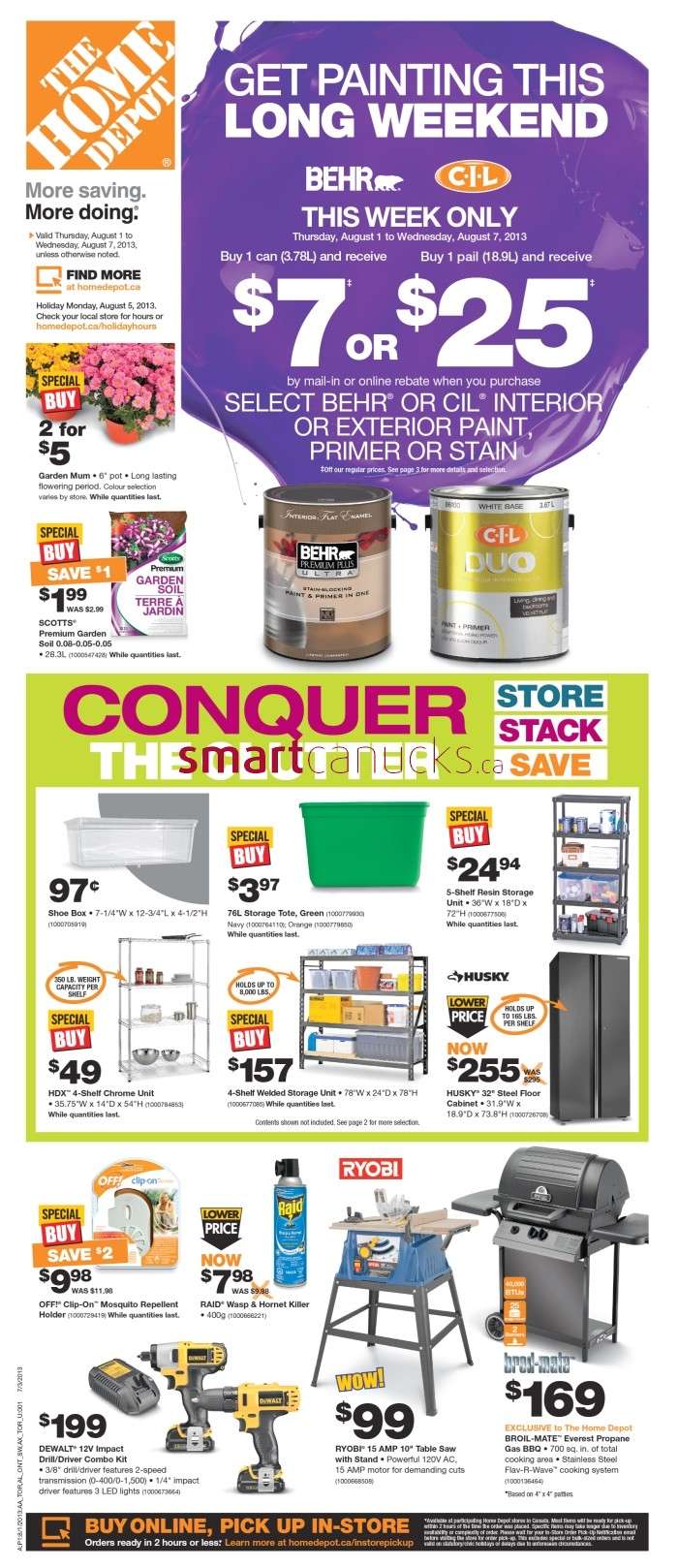 Home Depot Canada Flyer