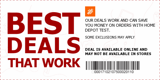 Home Depot Coupons April 2013