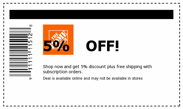 Home Depot Coupons May