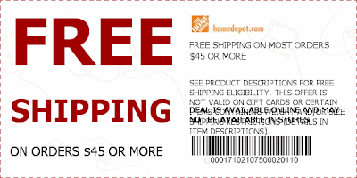 Home Depot Coupons Printable 2013