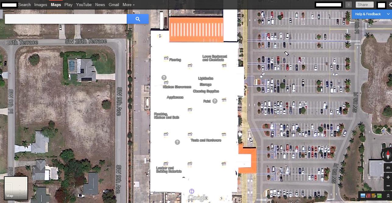 Home Depot Store Layout