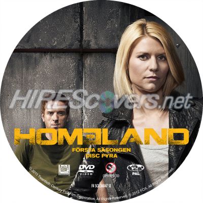 Homeland Season 1 Dvd Cover