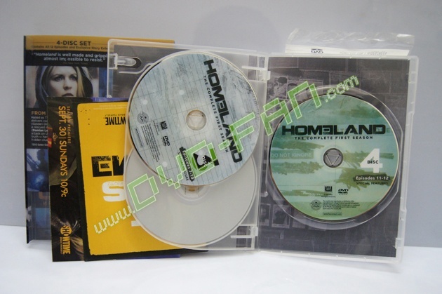 Homeland Season 1 Dvd Disc 1