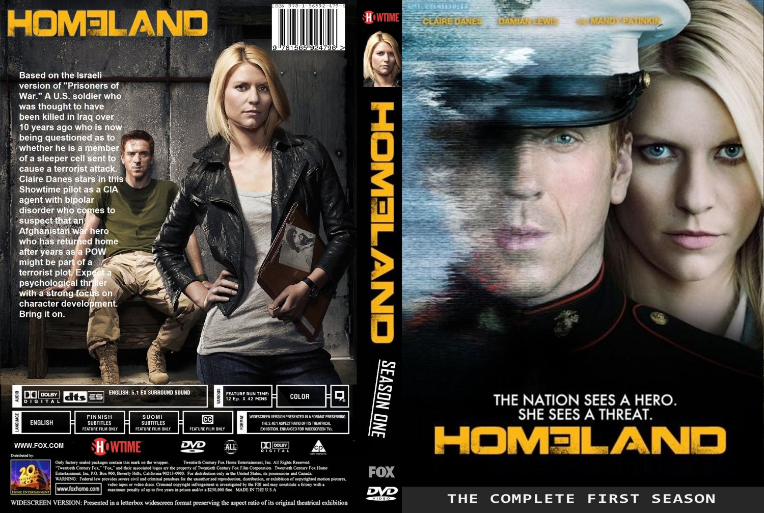 Homeland Season 1 Dvd Episodes