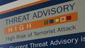 Homeland Security Advisory System Color Chart