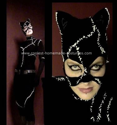 Homemade Catwoman Costume For Kids