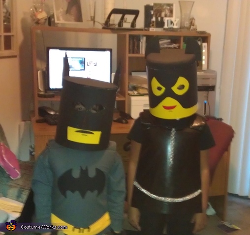 Homemade Catwoman Costume For Kids