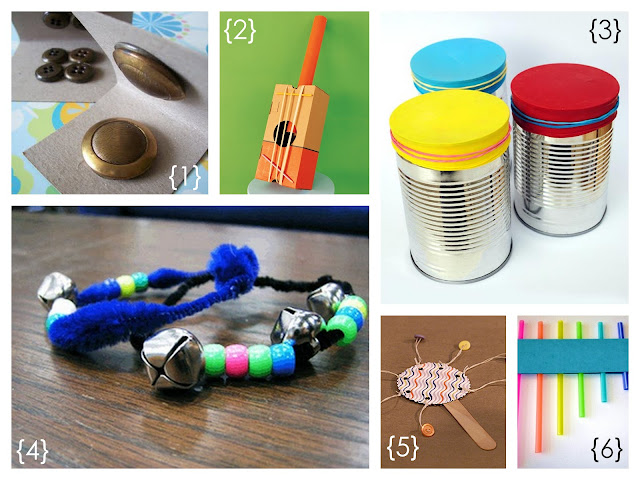 Homemade Musical Instruments For Kids