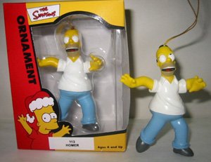 Homer Simpson Christmas Ornament