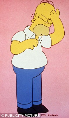 Homer Simpson Doh Picture