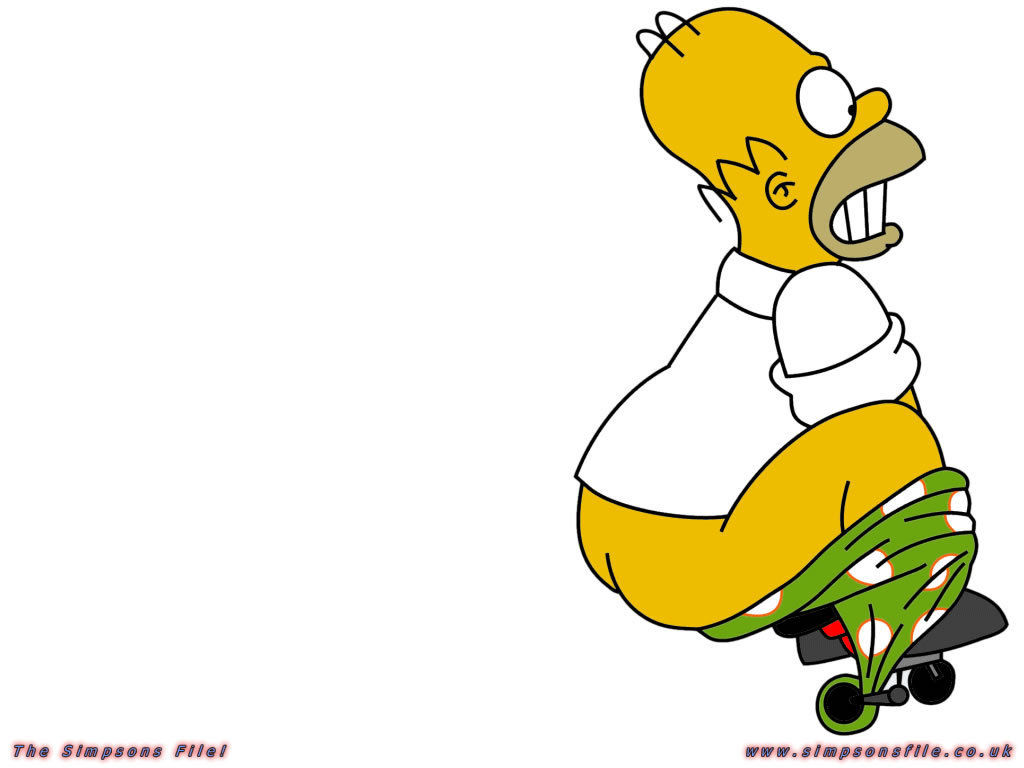 Homer Simpson Funny Wallpaper