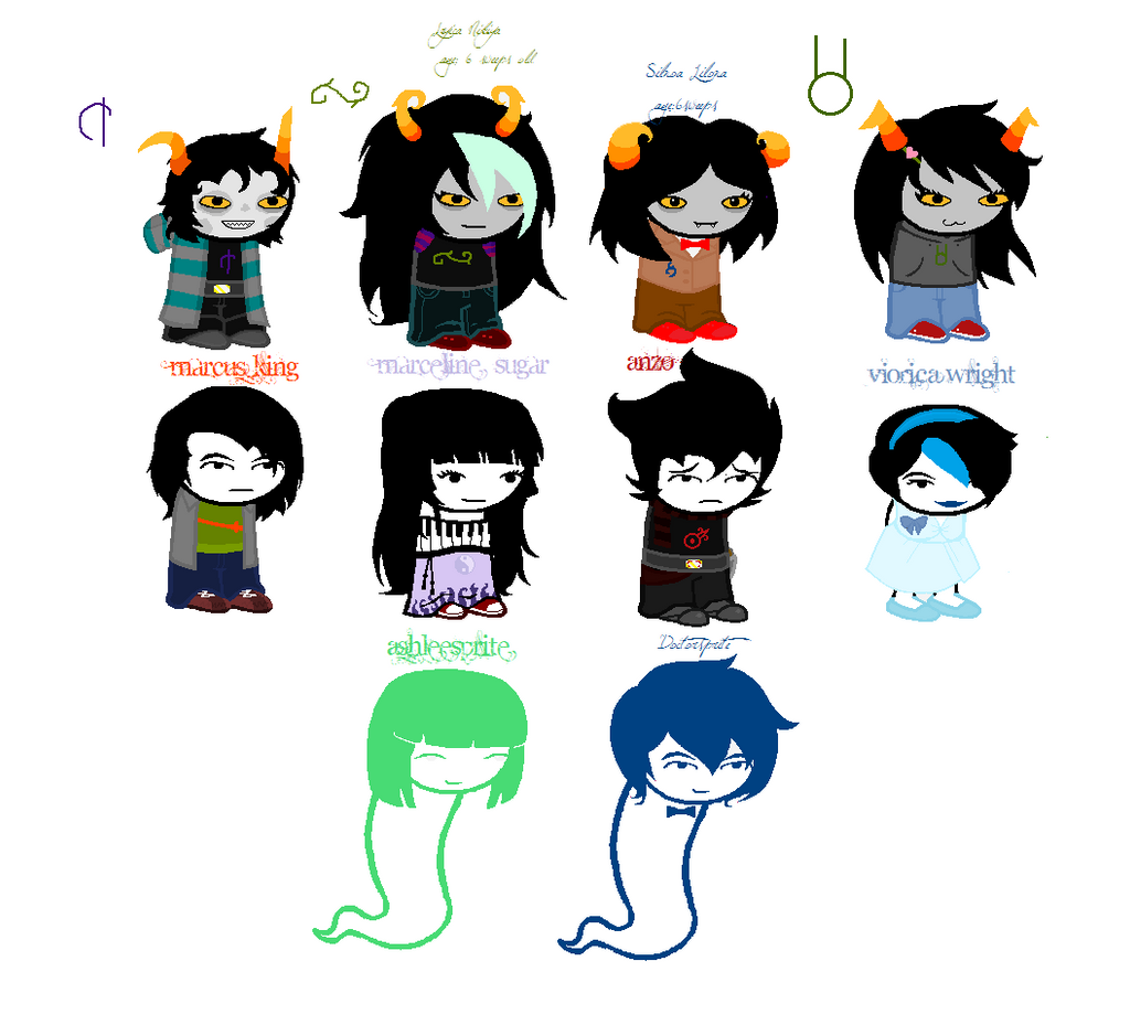 Homestuck Characters Names