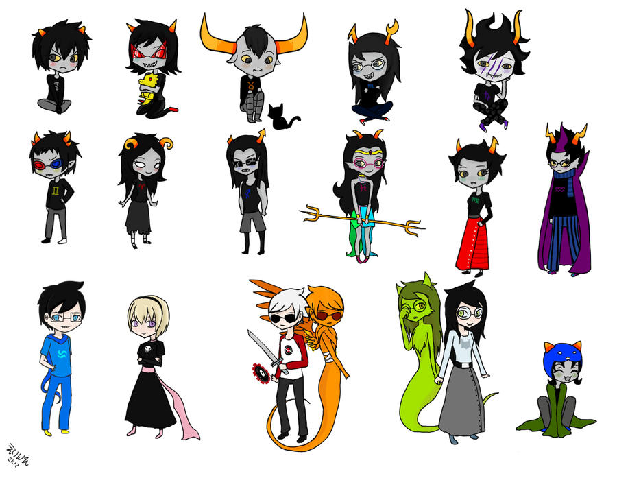 Homestuck Characters Names