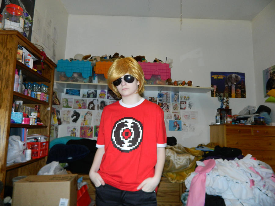 Homestuck Dave Cosplay Wig