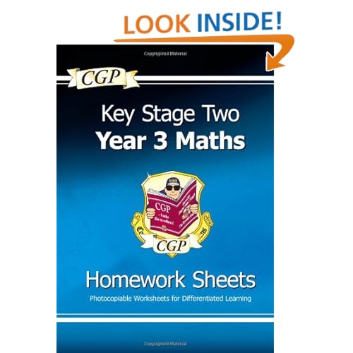 Homework Sheets Ks2