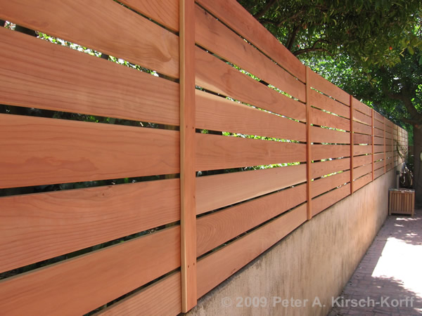 Horizontal Privacy Fence Designs