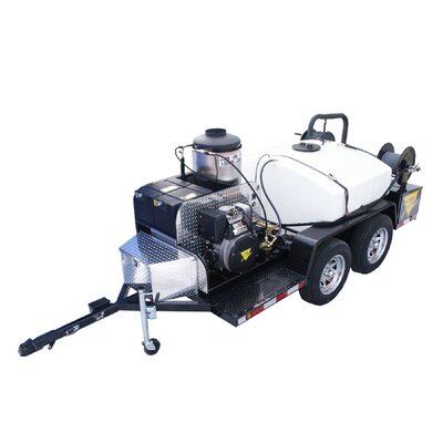 Hot Water Pressure Washer Trailer