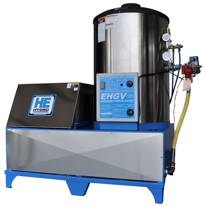 Hot Water Pressure Washer Trailer System