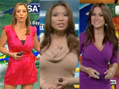 Hot Weather Channel Reporters