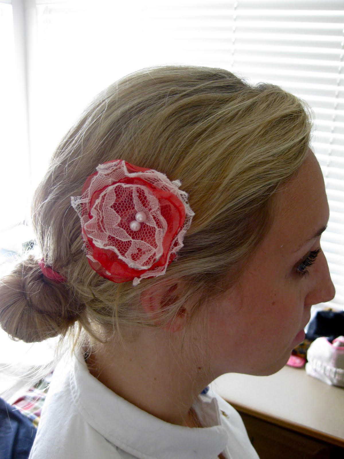 How To Make Flower Clips For Hair