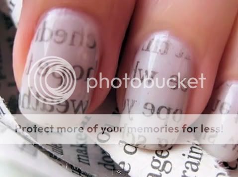 How To Make Newspaper Nails Without Newspaper